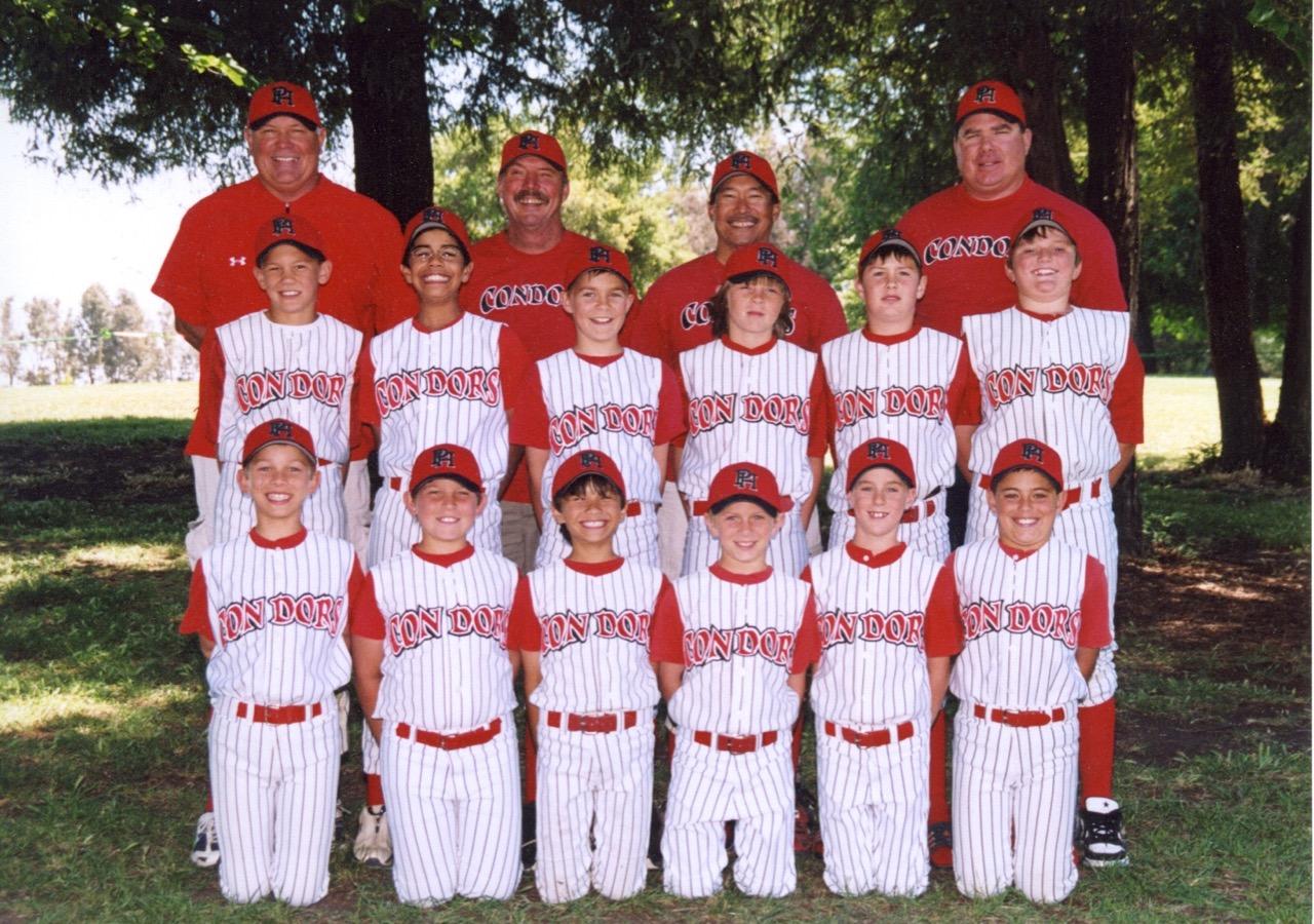 2007 Condors - players and where they played baseball
Coaches - Adam Larnach, Bruce MacIver, Darrel Yasutake, Dave Burnha
Back Row  - Trevor Larnach (OSU, 1st round MLB), Max Diaz (Bethany College), Jefferey Mitchel (Cal), Willie MacIver (UW, 10th round MLB), Noah Burnham (UCSB), Joe DeMers (UW, 11 round  MLB)
Front Row - Ethan Utler (Cal State Stanislaus), Drew Downing (Sonoma State), Dylan Yasutake, JR Santiago (Sac City College), Chris Brown (UC Davis), Evan Gravanmier (DVC)

